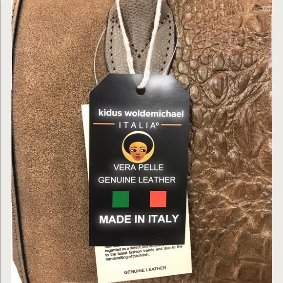 Vera pelle italian Leather made in Florence bag - Picture 2 of 8